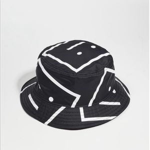 Acne Studios Nylon Bucket Hat Face Print